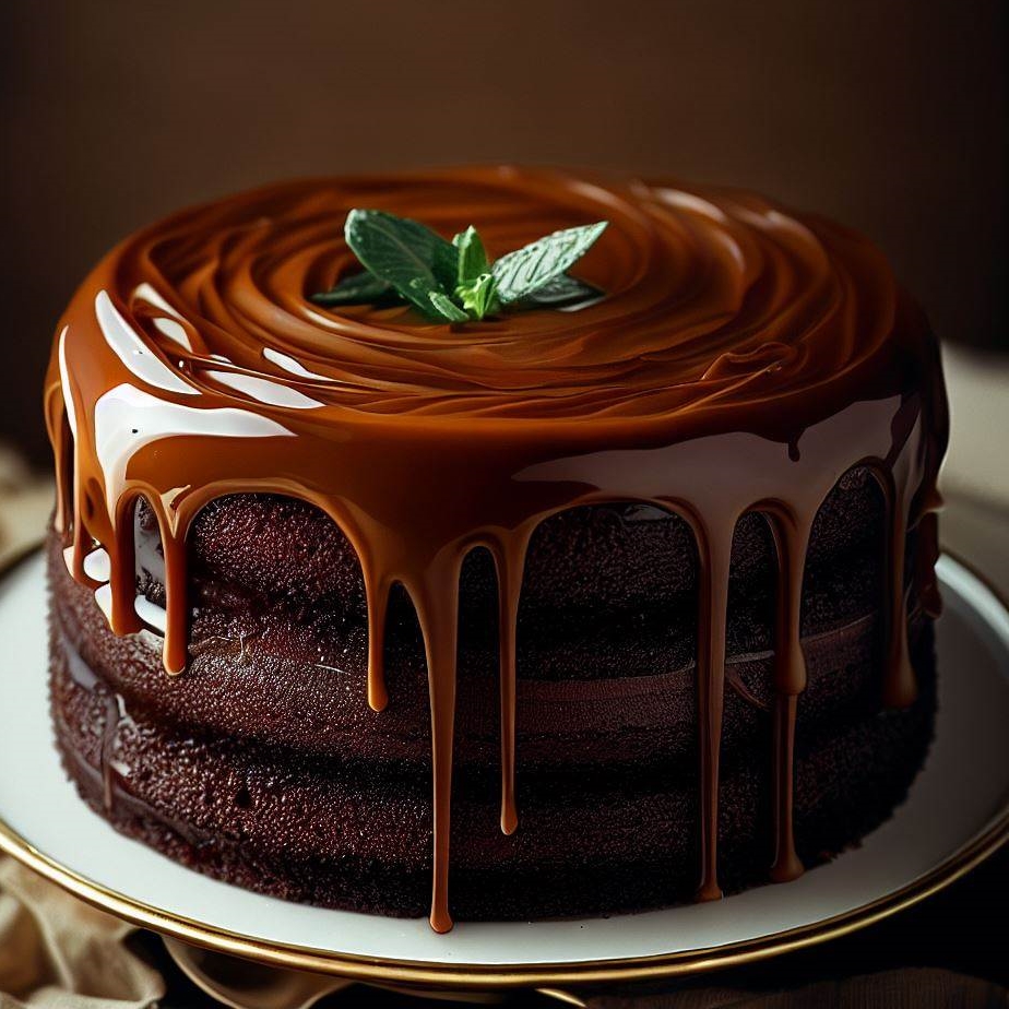 Ciasto czekoladowe z karmelem - przepis