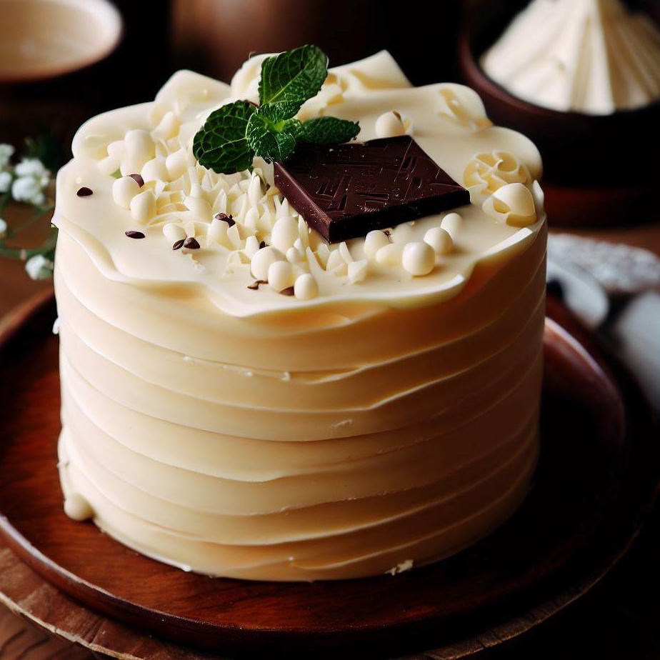 Ciasto z białą czekoladą - przepis