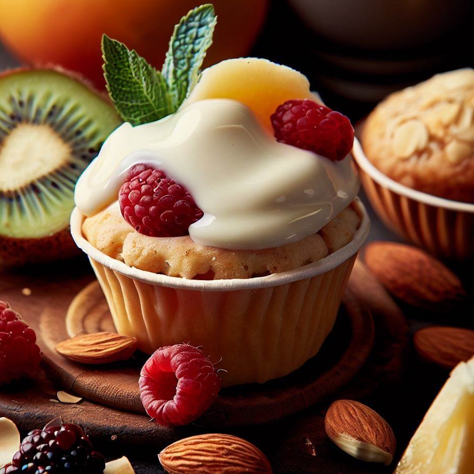 Przepis na babeczki jogurtowe z owocami